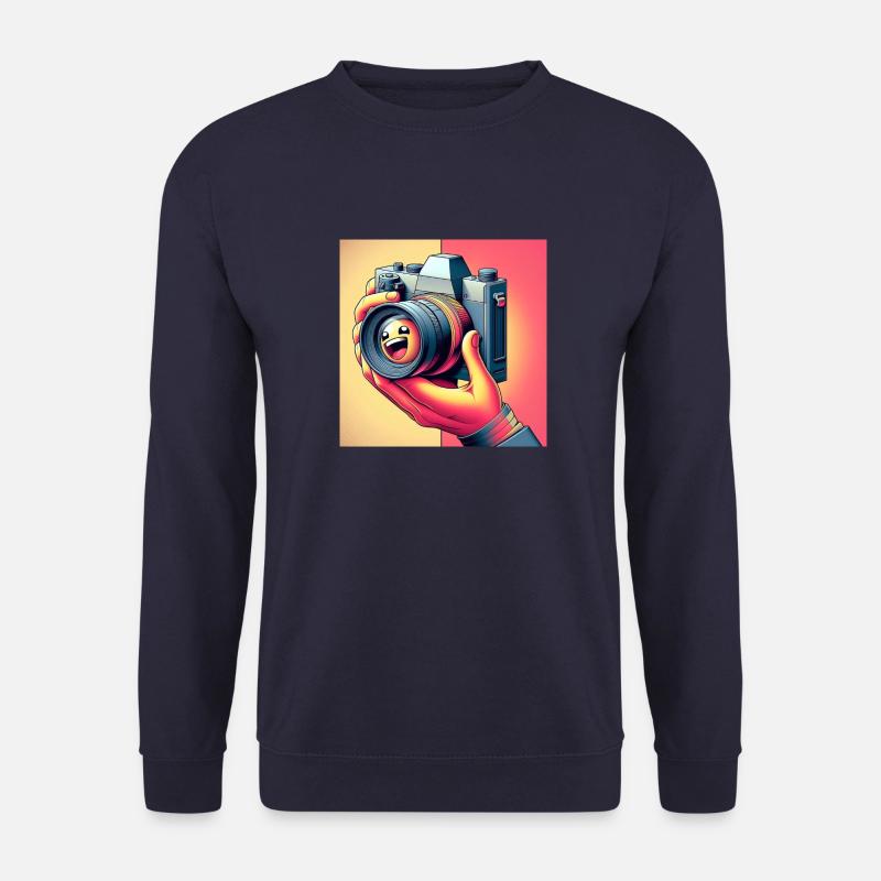 Retro-Kamera - Unisex Pullover - Navy