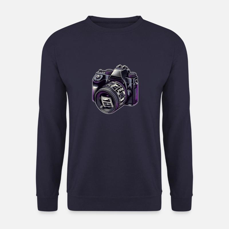 Nostalgische Fotokamera - Unisex Pullover - Navy