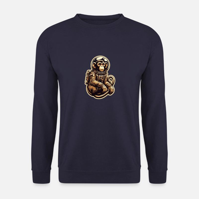 SpacemonkeyX - Unisex Pullover - Navy