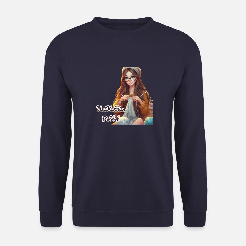 Unikathies Bobbel - Unisex Pullover - Navy