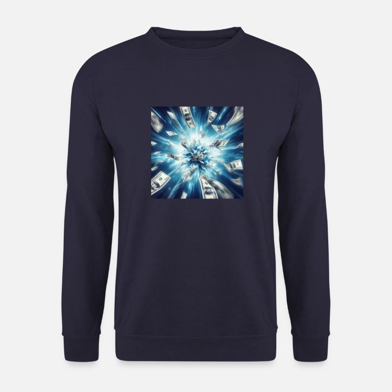 Automatic Earning - Passive 3 - Unisex Sweatshirt - navy