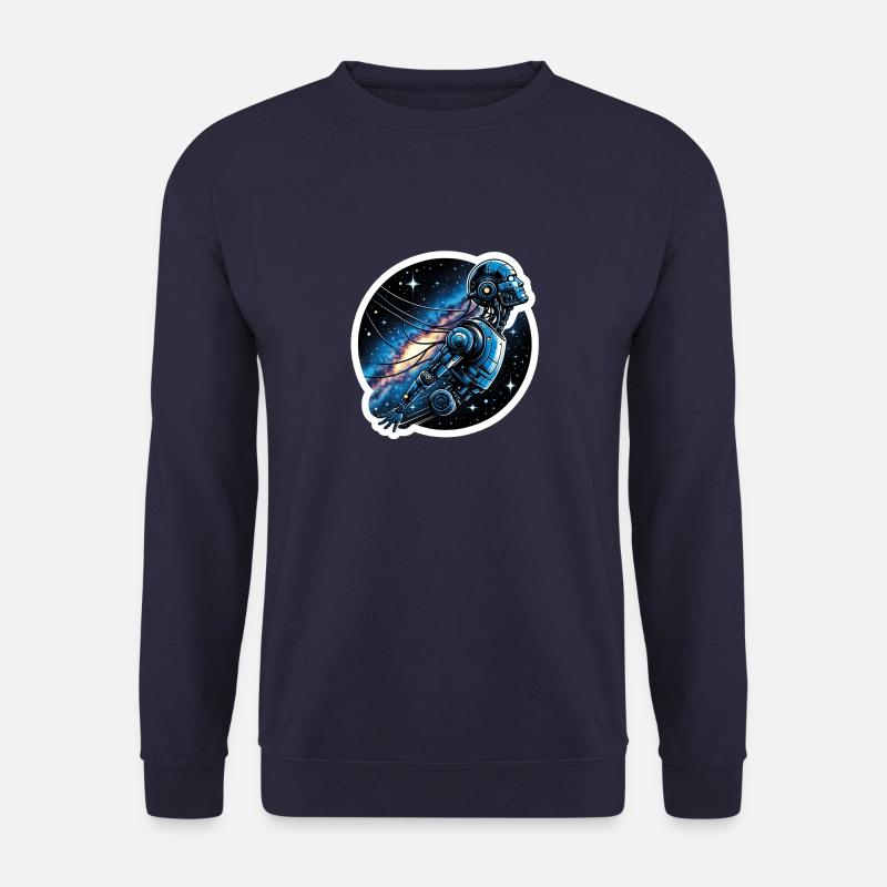 Weltraum-Cyborg - Unisex Pullover - Navy