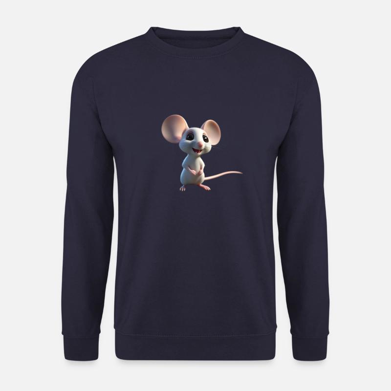 Mouse 2 - Unisex Pullover - Navy