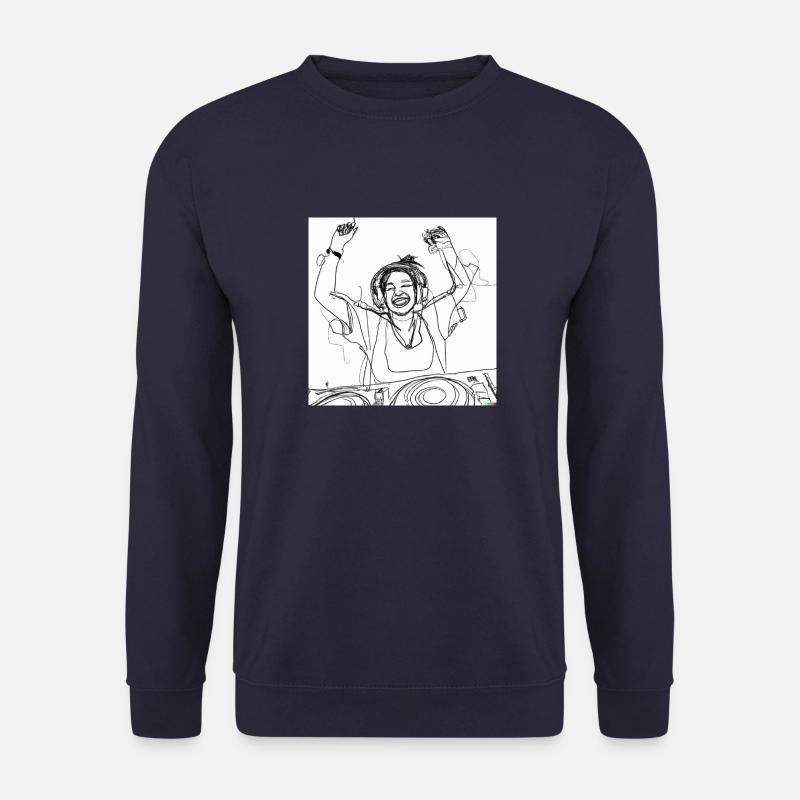 Djane live on air - Unisex Pullover - Navy
