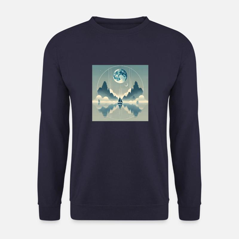 my world - Unisex Pullover - Navy
