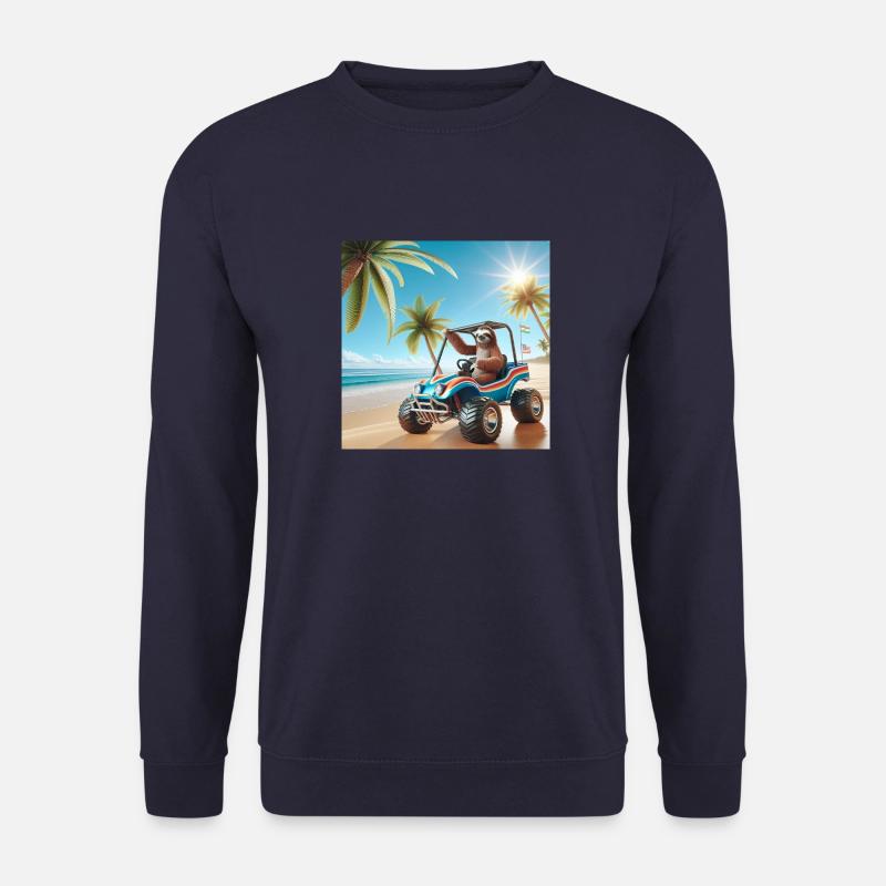 Faultier Wanderer Dünen Buggy - Unisex Pullover - Navy