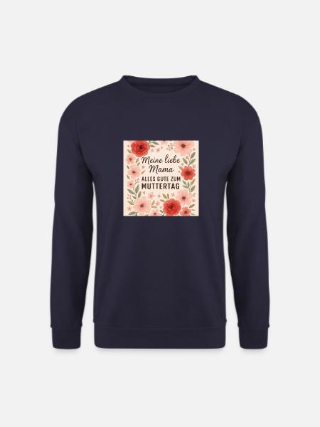 Mutter tag - Unisex Pullover - Navy