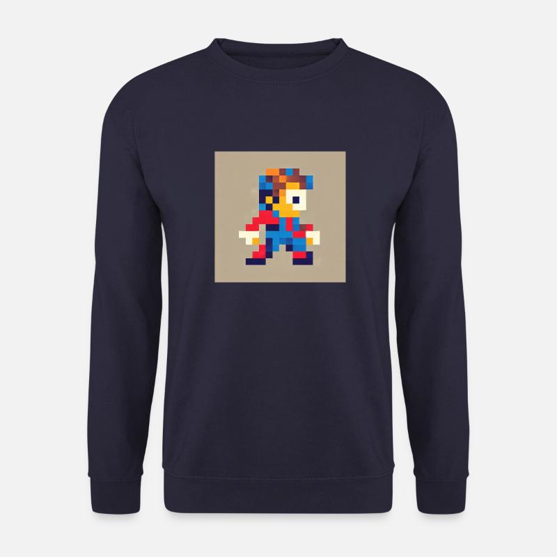 TOKEN NFT CARTOON - Unisex Pullover - Navy