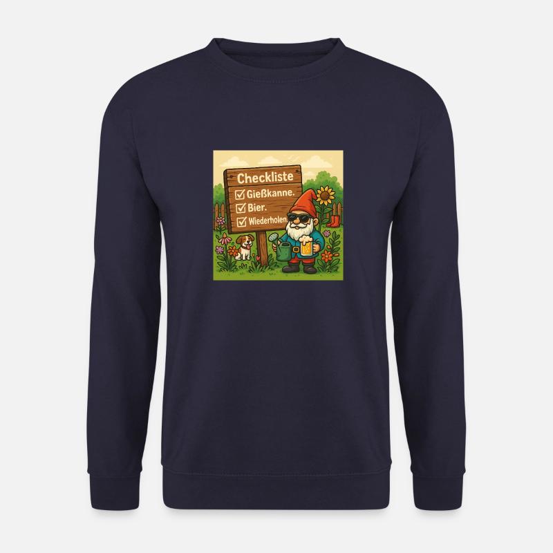 Gartenzwerg - Unisex Pullover - Navy