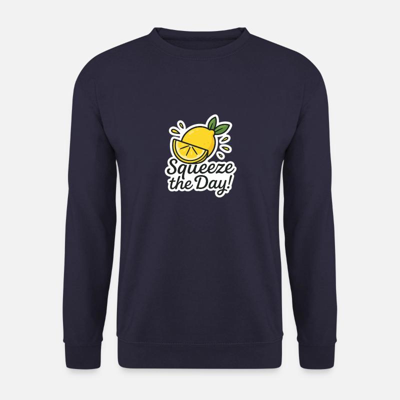 Squeeze the Day - Gibt das Leben dir Zitronen ... - Unisex Pullover - Navy