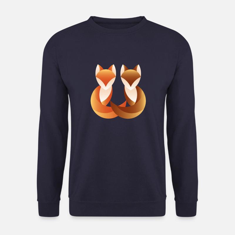 Fuchs Duo 2 - Unisex Pullover - Navy