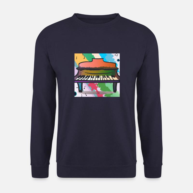 Colourful piano - Unisex Sweatshirt - navy