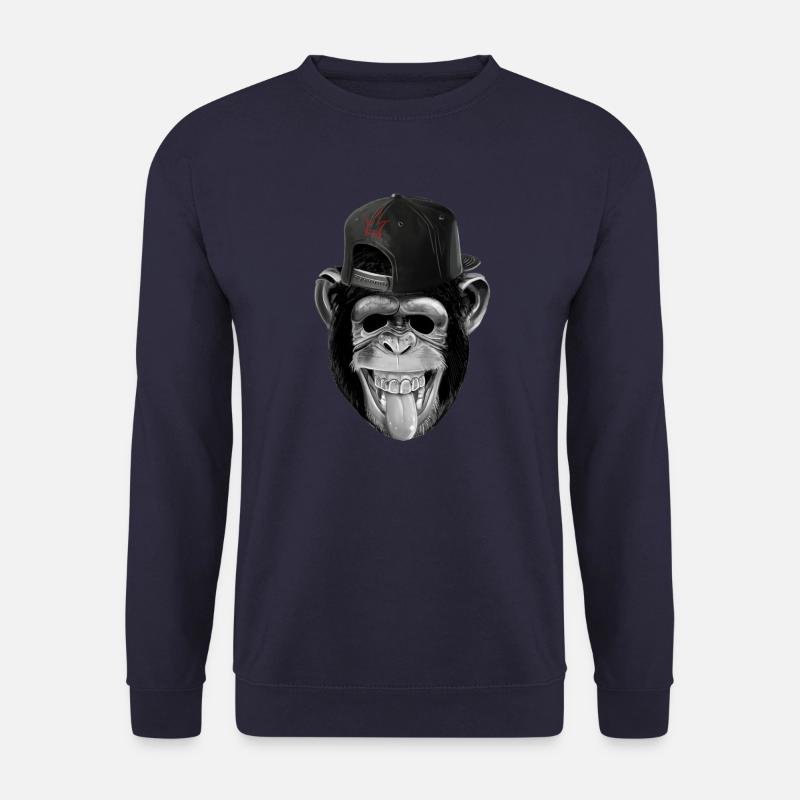monkey business - Unisex Pullover - Navy