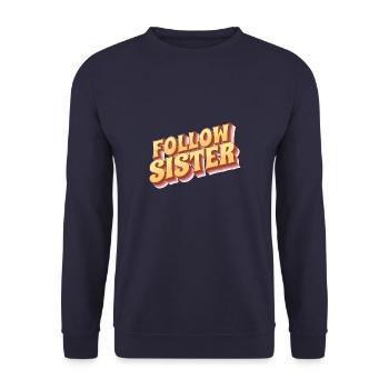 Suivez Sister - Vous jouez du 2e violon - Sweat-shirt Unisexe - marine - Devant - Alina (178cm) & Michal (187cm)