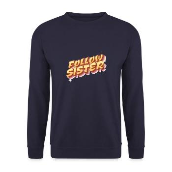 Suivez Sister - Vous jouez du 2e violon - Sweat-shirt Unisexe - marine - Devant - Alina (178cm) & Michal (187cm)
