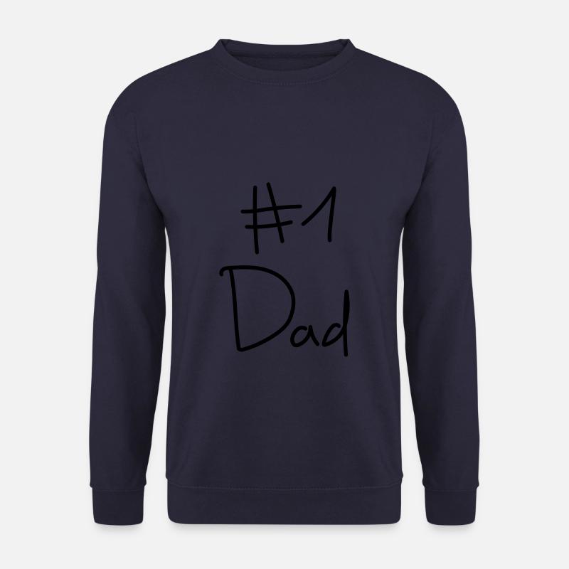 #1 Dad - Bester Vater - Unisex Pullover - Navy