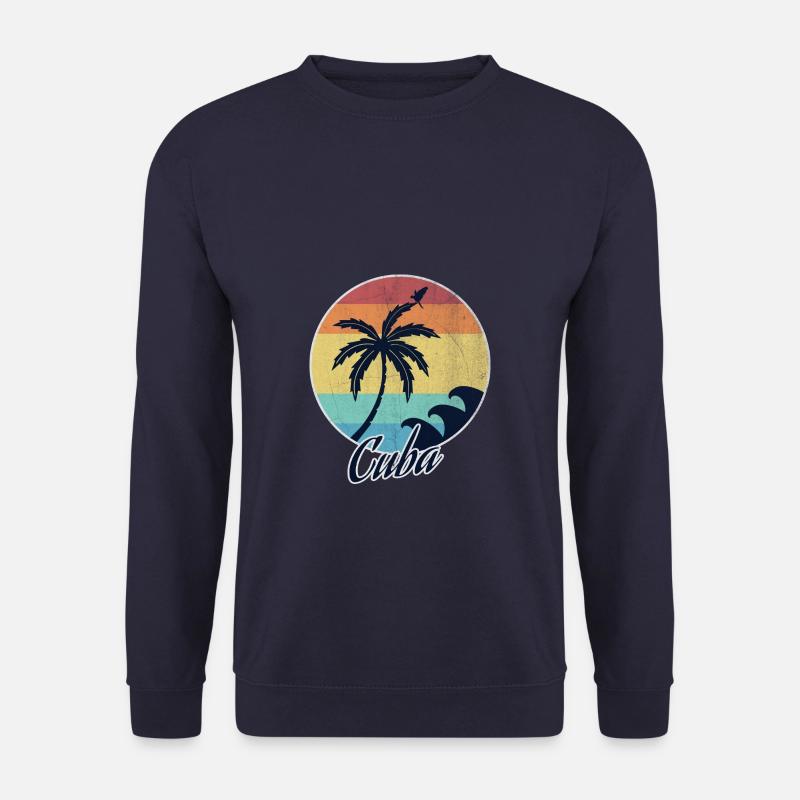 Cuba - Unisex Pullover - Navy