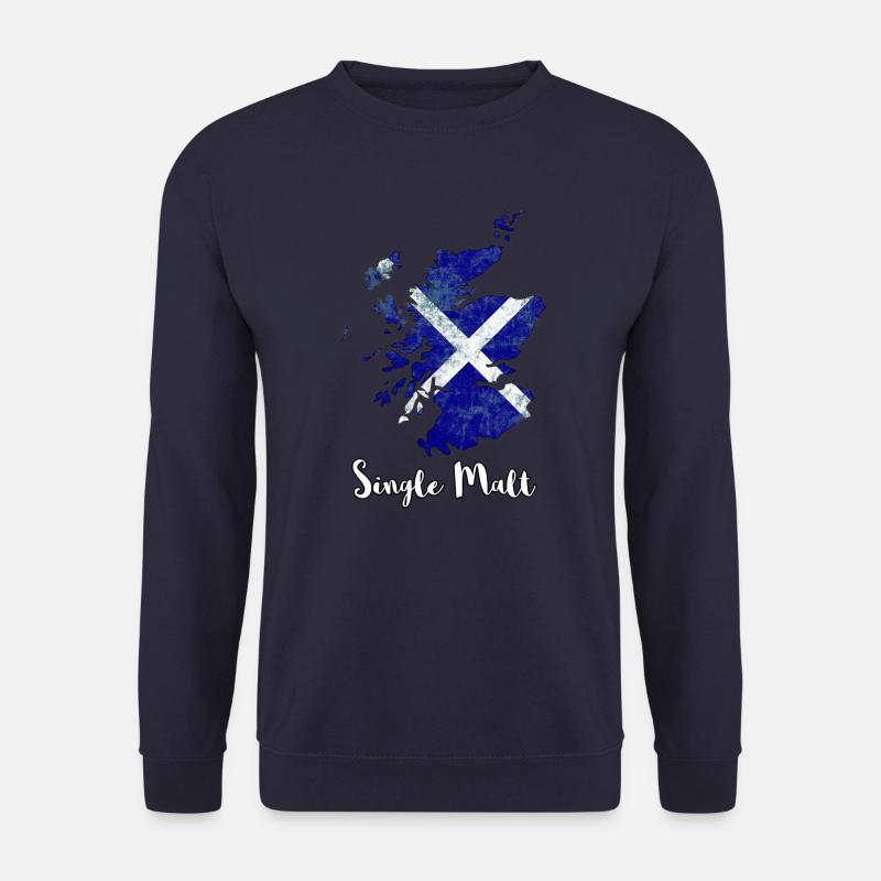 single malt - Unisex Pullover - Navy