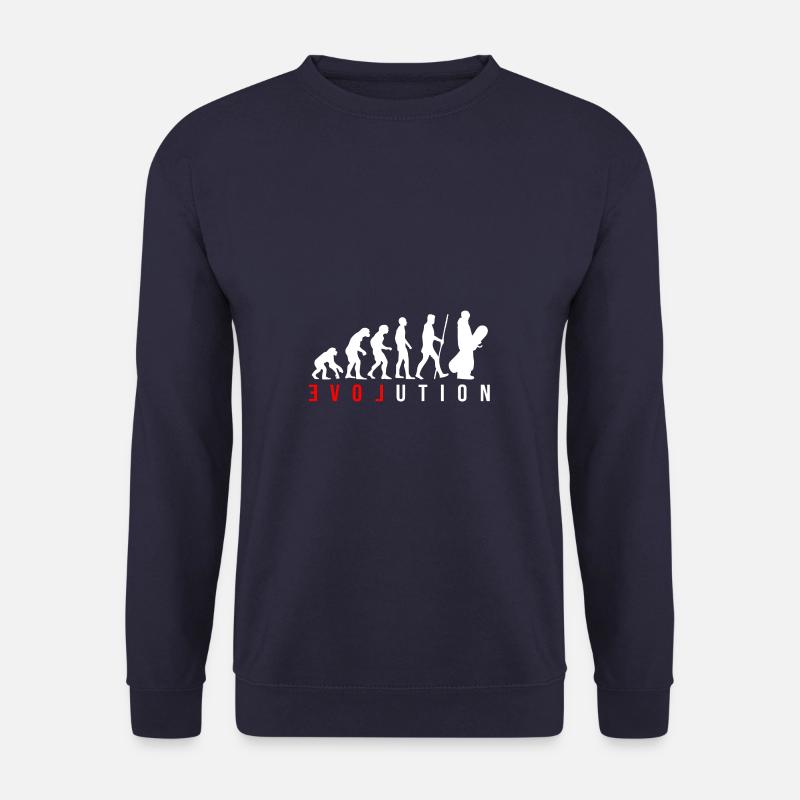 Snowboard Evolution - Unisex Sweatshirt - navy
