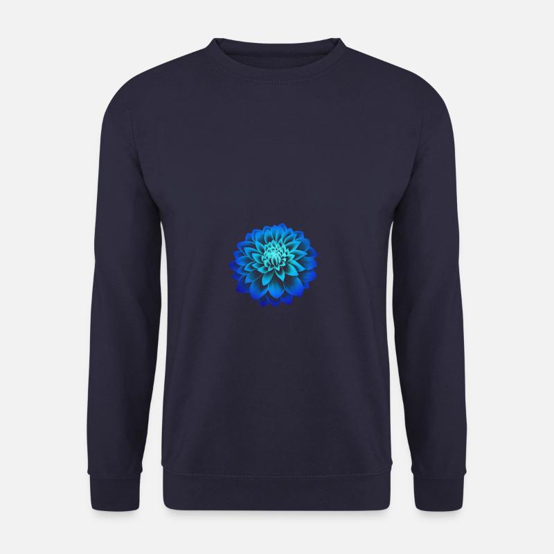 Pfingstrose blau - Unisex Pullover - Navy
