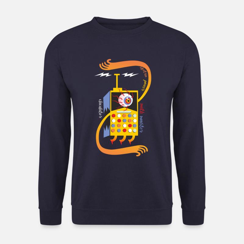 Beispielrechner-Elektrisch - Unisex Pullover - Navy