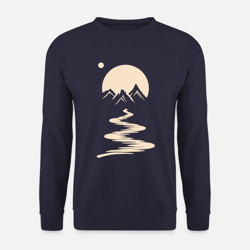 Mountain River - Unisex Sweatshirt - navy