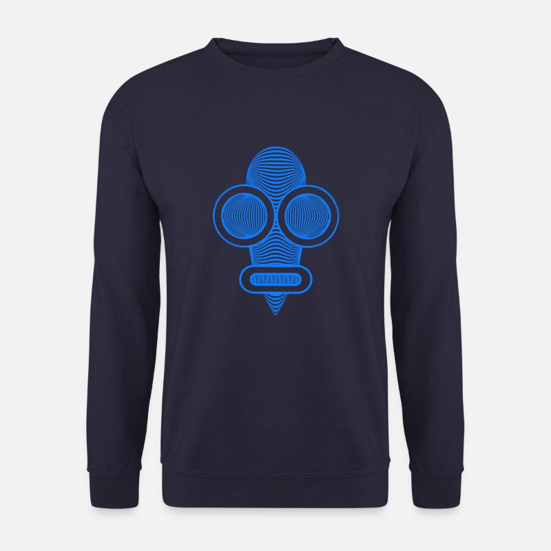 Hypnotize Head Light Blue - Unisex Sweatshirt - navy