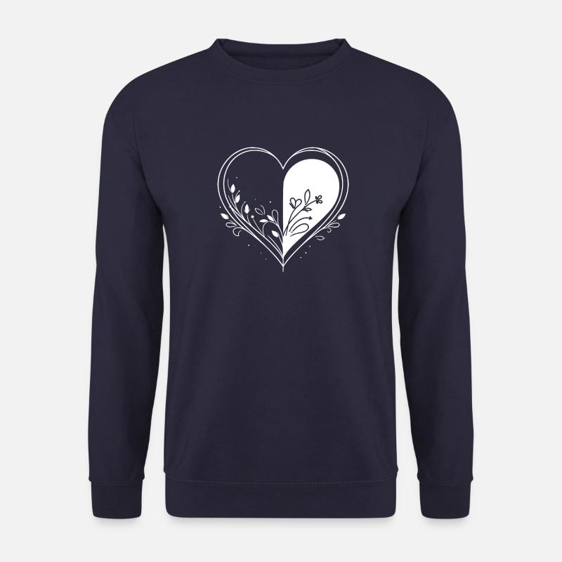 Valentinstag - Unisex Pullover - Navy