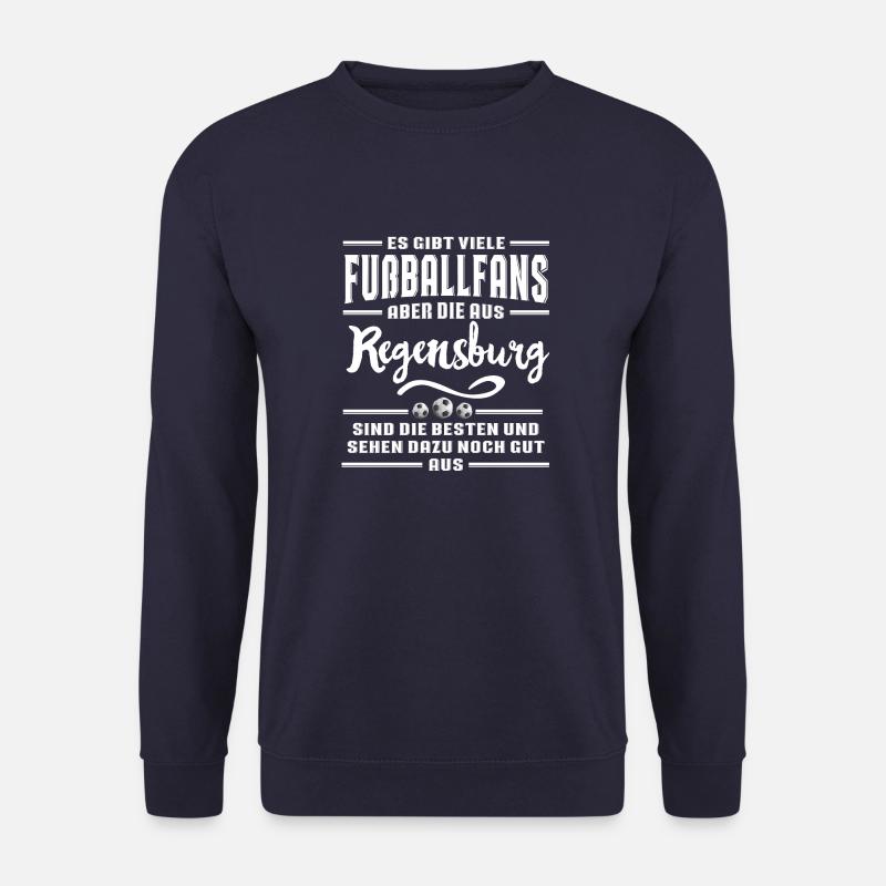 Fußball Regensburg - Unisex Pullover - Navy