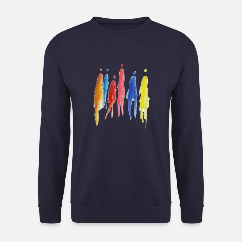 friends - Familie - Unisex Pullover - Navy