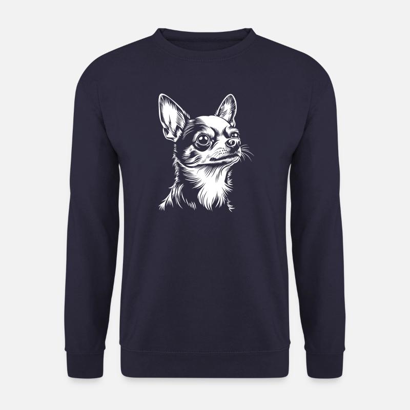 Chihuahua - Hunde Fan - Unisex Pullover - Navy