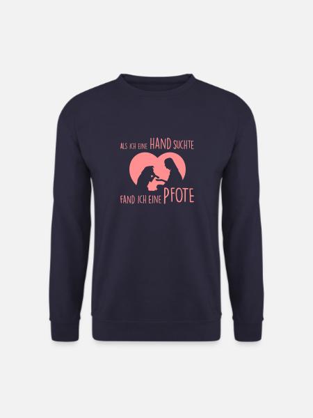 Als ich eine Hand suchte - Unisex Pullover - Navy