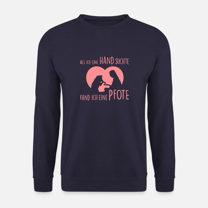 Als ich eine Hand suchte - Unisex Pullover - Navy