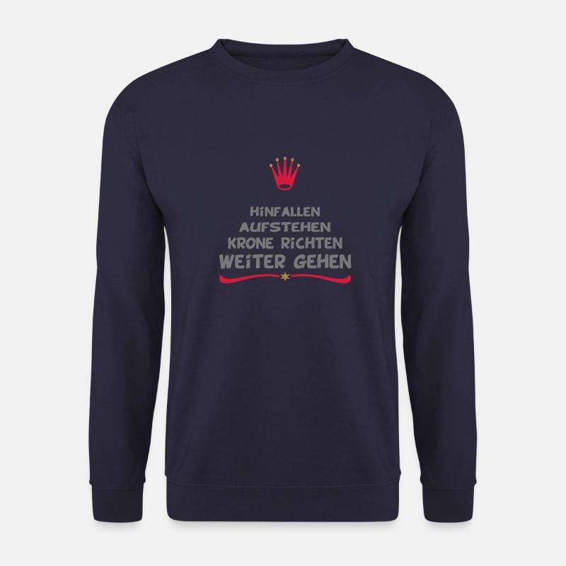 lustige Sprüche - Unisex Pullover - Navy