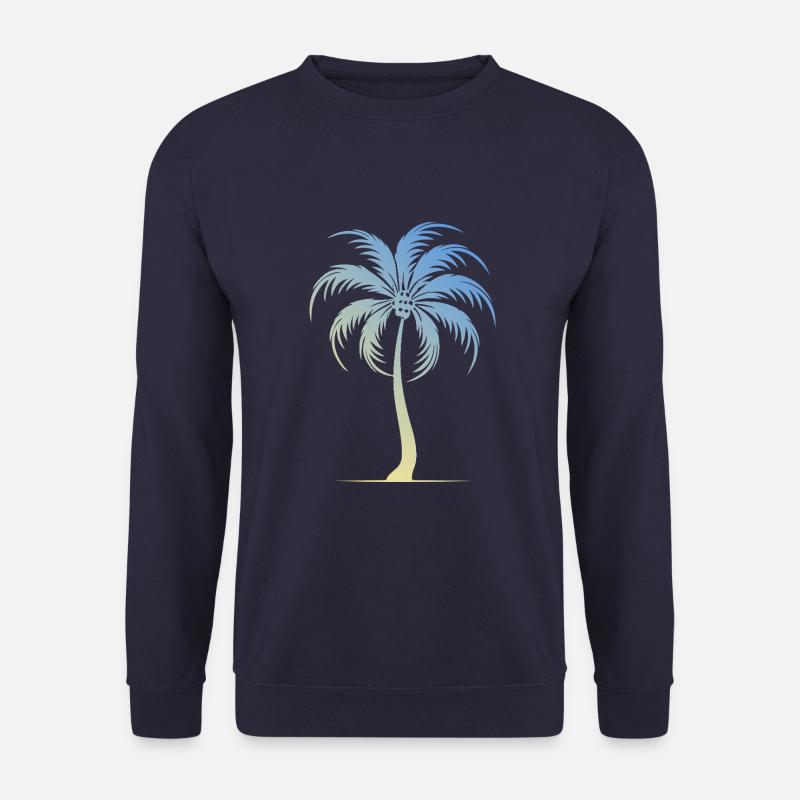 Vacances Palm Tree - Sweat-shirt Unisexe - marine
