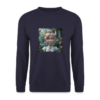 Lapislazica - Unisex Pullover - Navy - Vorne - Alina (178cm) & Michal (187cm)
