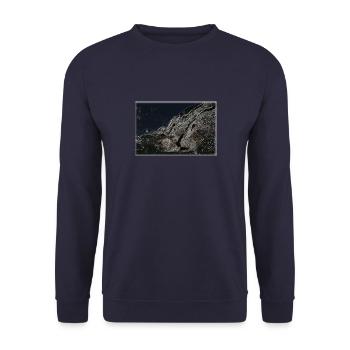 Schildi, Turtle - Unisex Pullover - Navy - Vorne - Alina (178cm) & Michal (187cm)