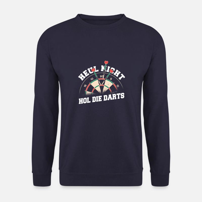 Dart Darts Dartspieler Dartsport - Unisex Pullover - Navy