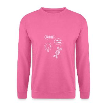 Halogen - Hello Lamp - Unisex Sweatshirt - pink - Front