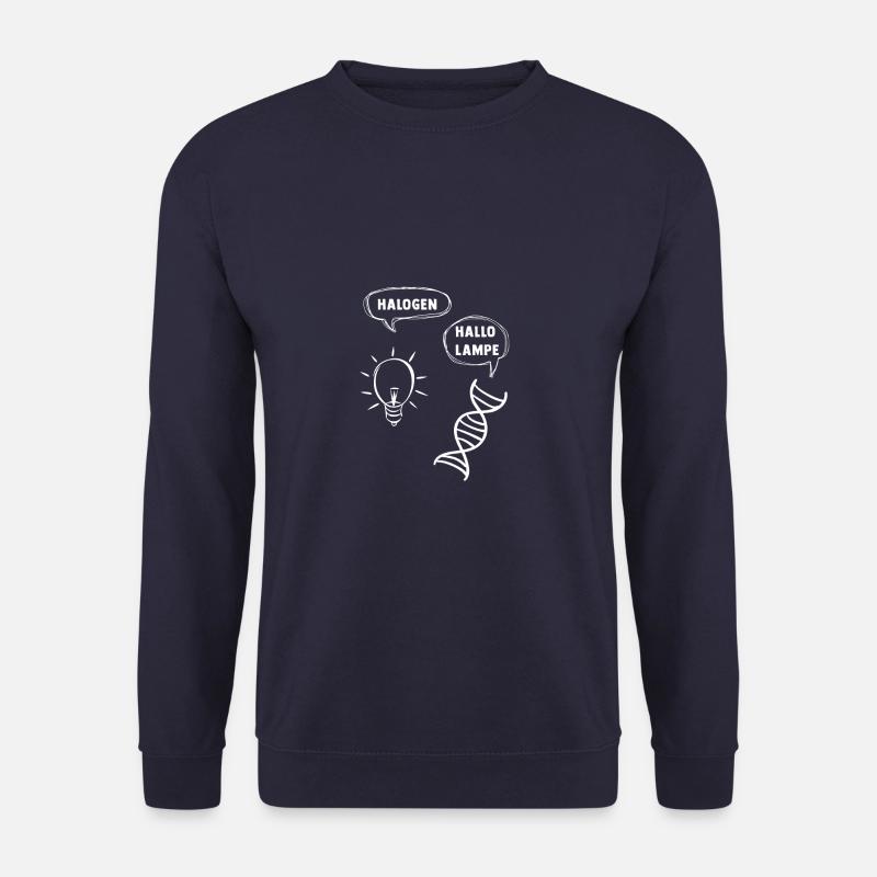 Halogen - Hello Lamp - Unisex Sweatshirt - navy