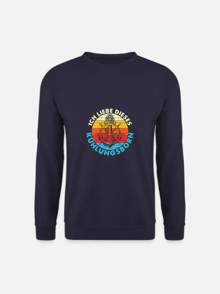 Ich liebe dieses Kühlungsborn an der Ostsee - Unisex Pullover - Navy