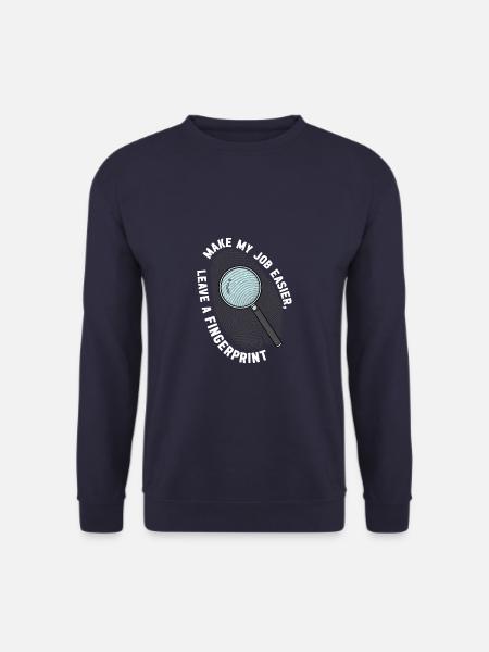 Spurensicherung - Kripo Polizei Kriminaltechnik - Unisex Pullover - Navy
