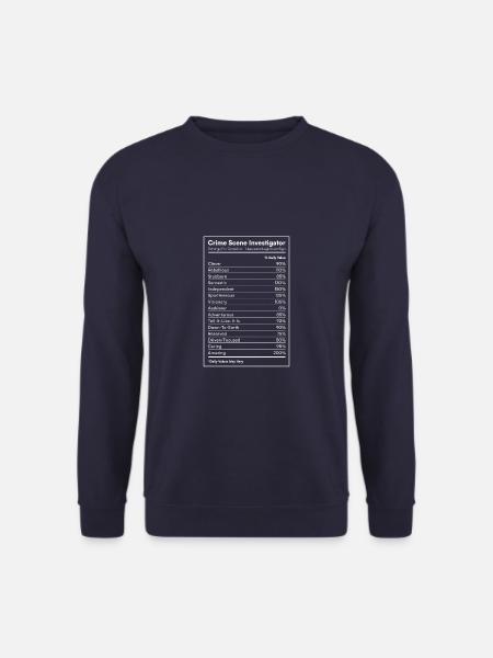 Spurensicherung - Kripo Polizei Kriminaltechnik - Unisex Pullover - Navy