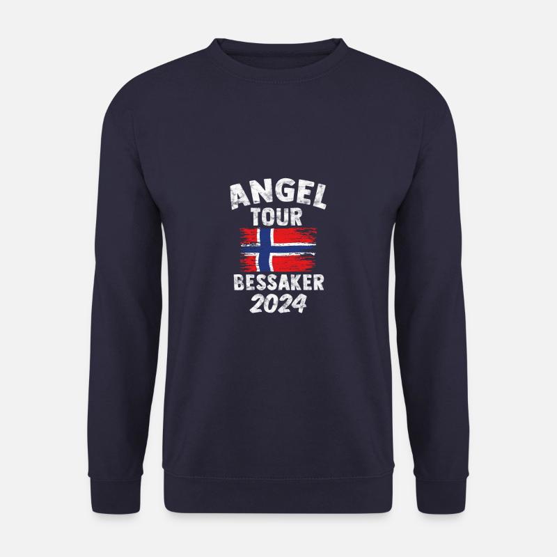 BESSAKER 2024 Angel Tour Norwegen - Unisex Pullover - Navy