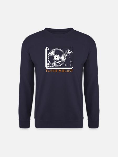 Turntablist - 1210er - Unisex Pullover - Navy