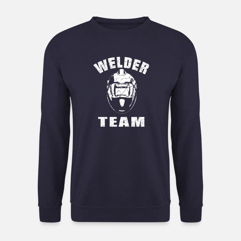 Conception de l’équipe de soudeurs - Sweat-shirt Unisexe - marine