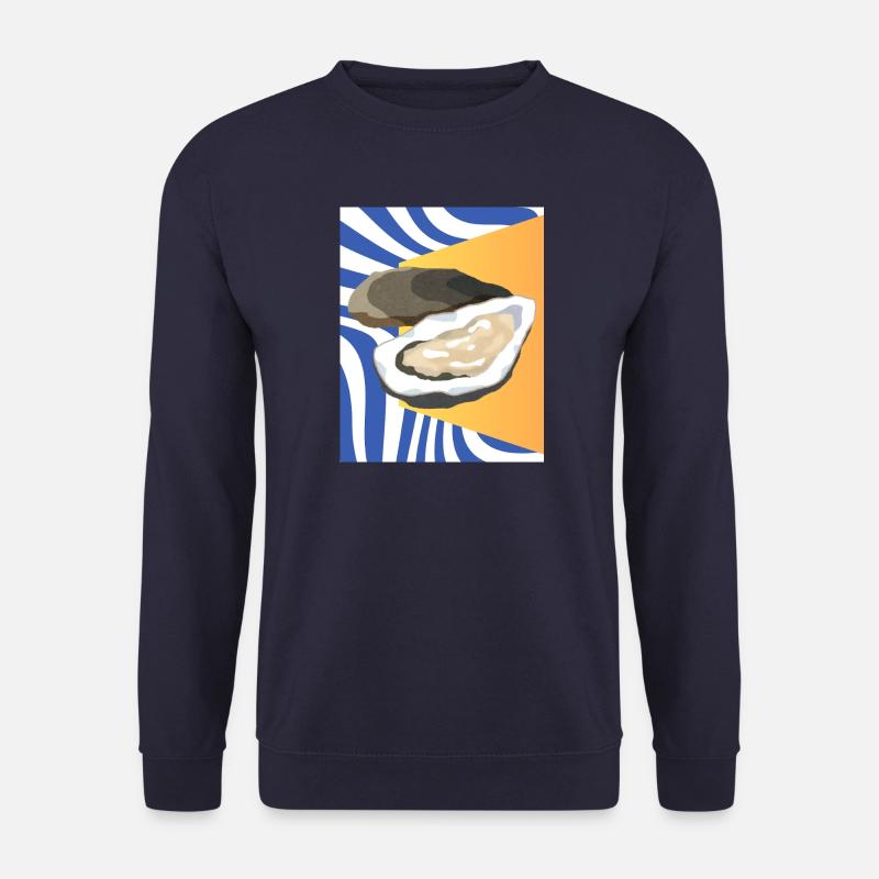 Funky Oysters - Unisex Pullover - Navy