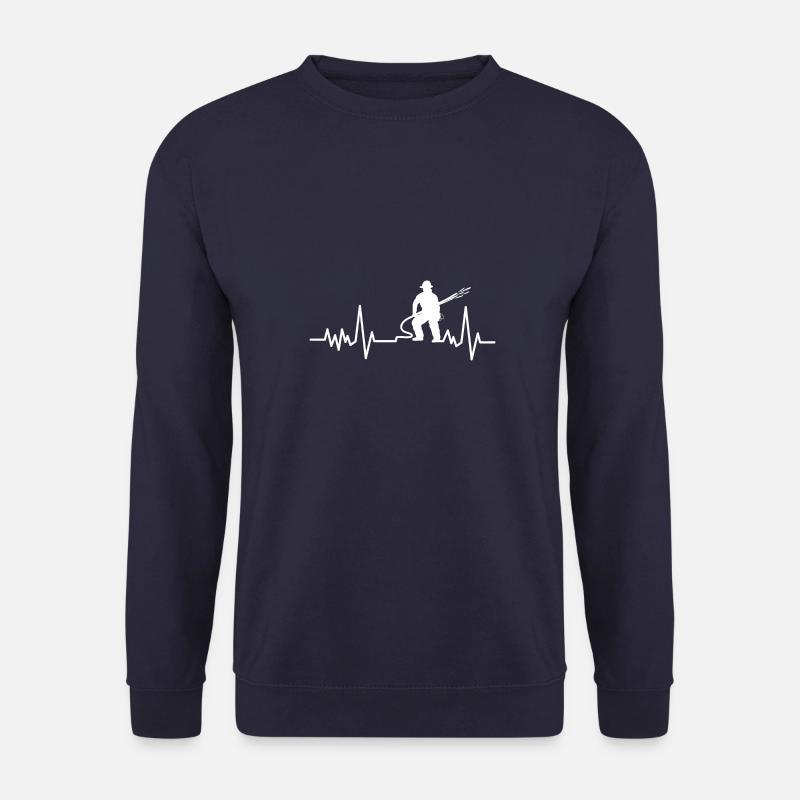 Feuerwehr Feuerwehrmann Feuerwehrfrau - Unisex Pullover - Navy