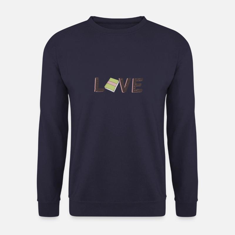 Buch Love - Unisex Pullover - Navy