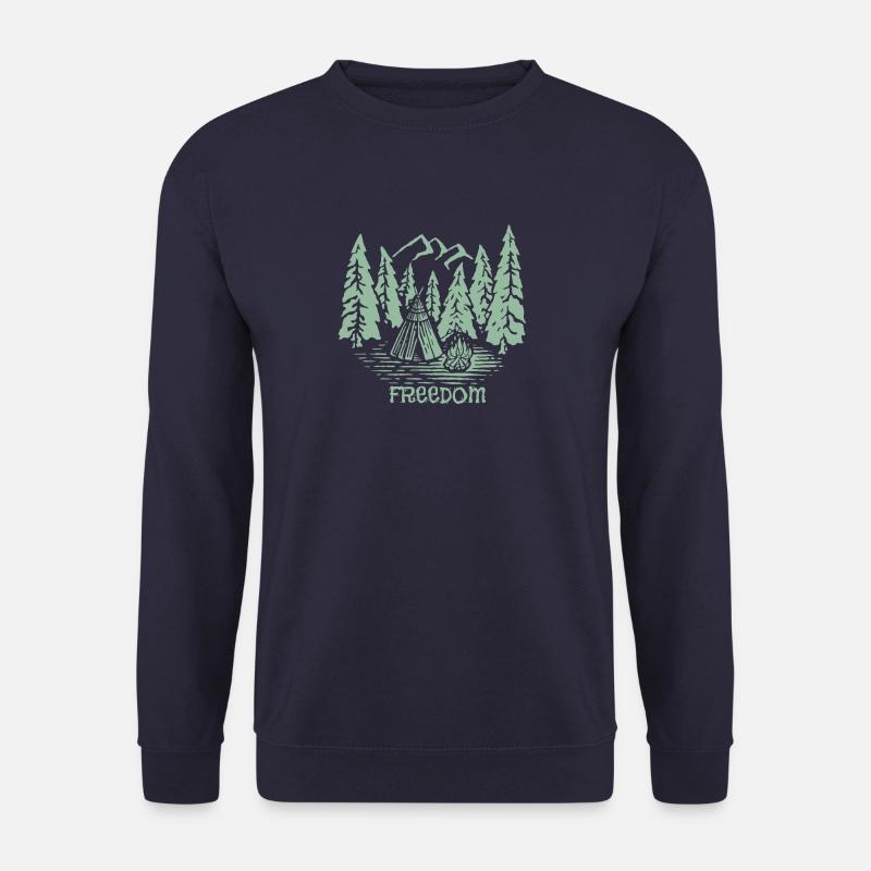 Freedome Bergwanderung - Unisex Pullover - Navy